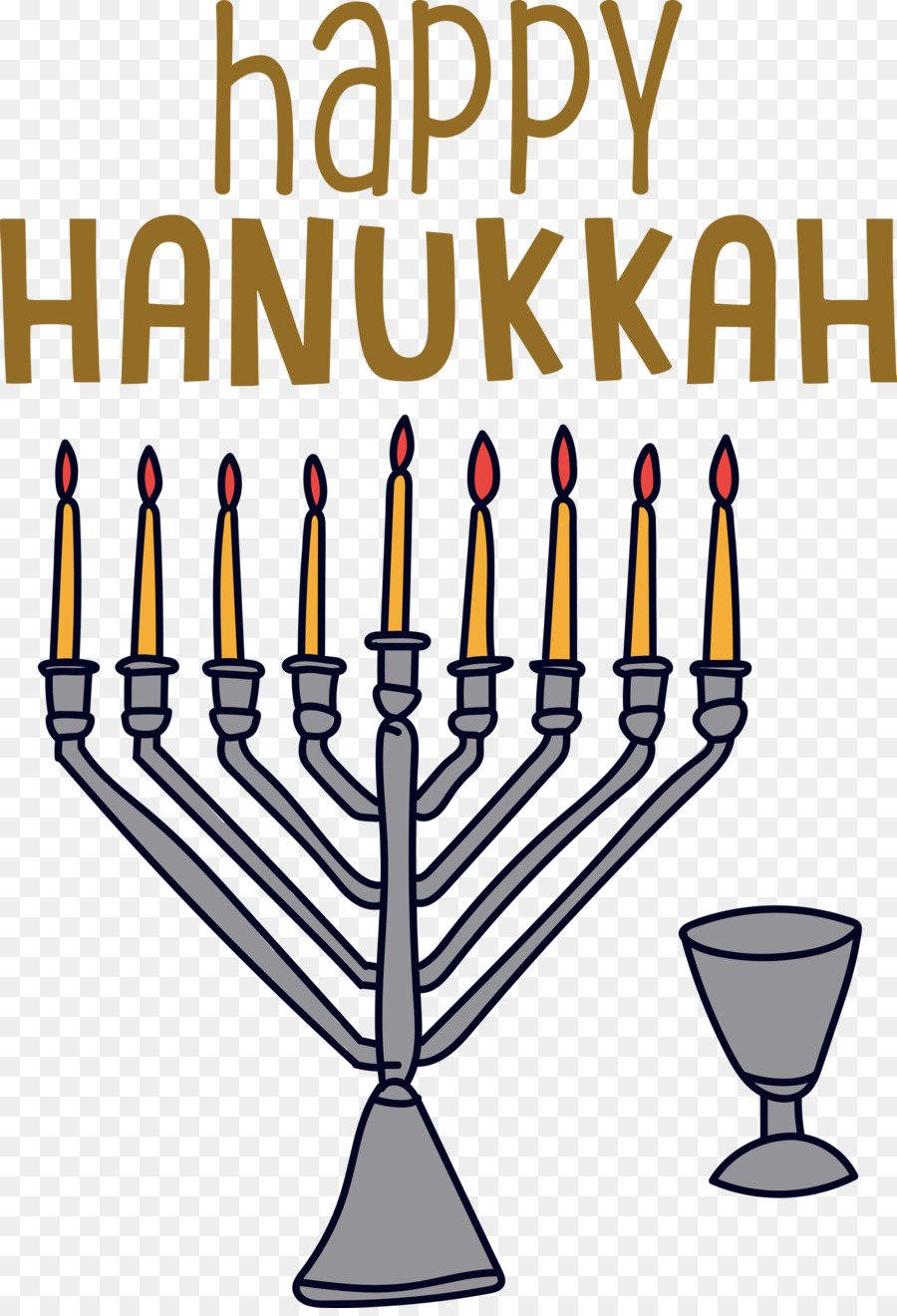 Hanukkah，Pião PNG