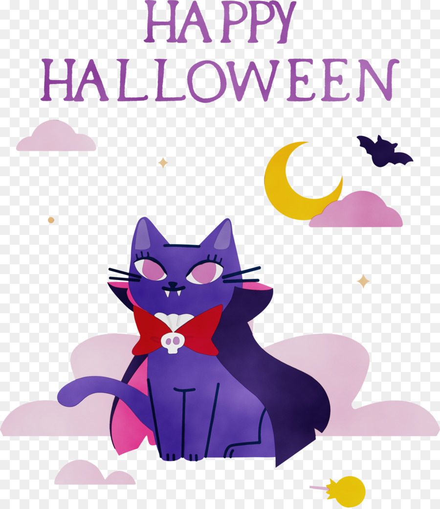 Gato De Halloween，Abóbora PNG