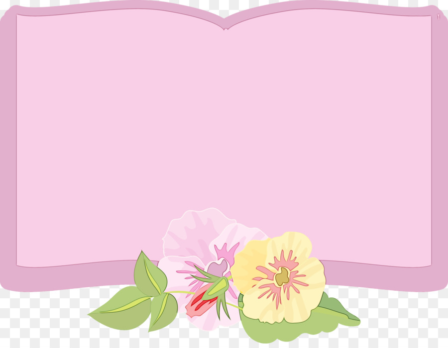 Design Floral，Retângulo PNG