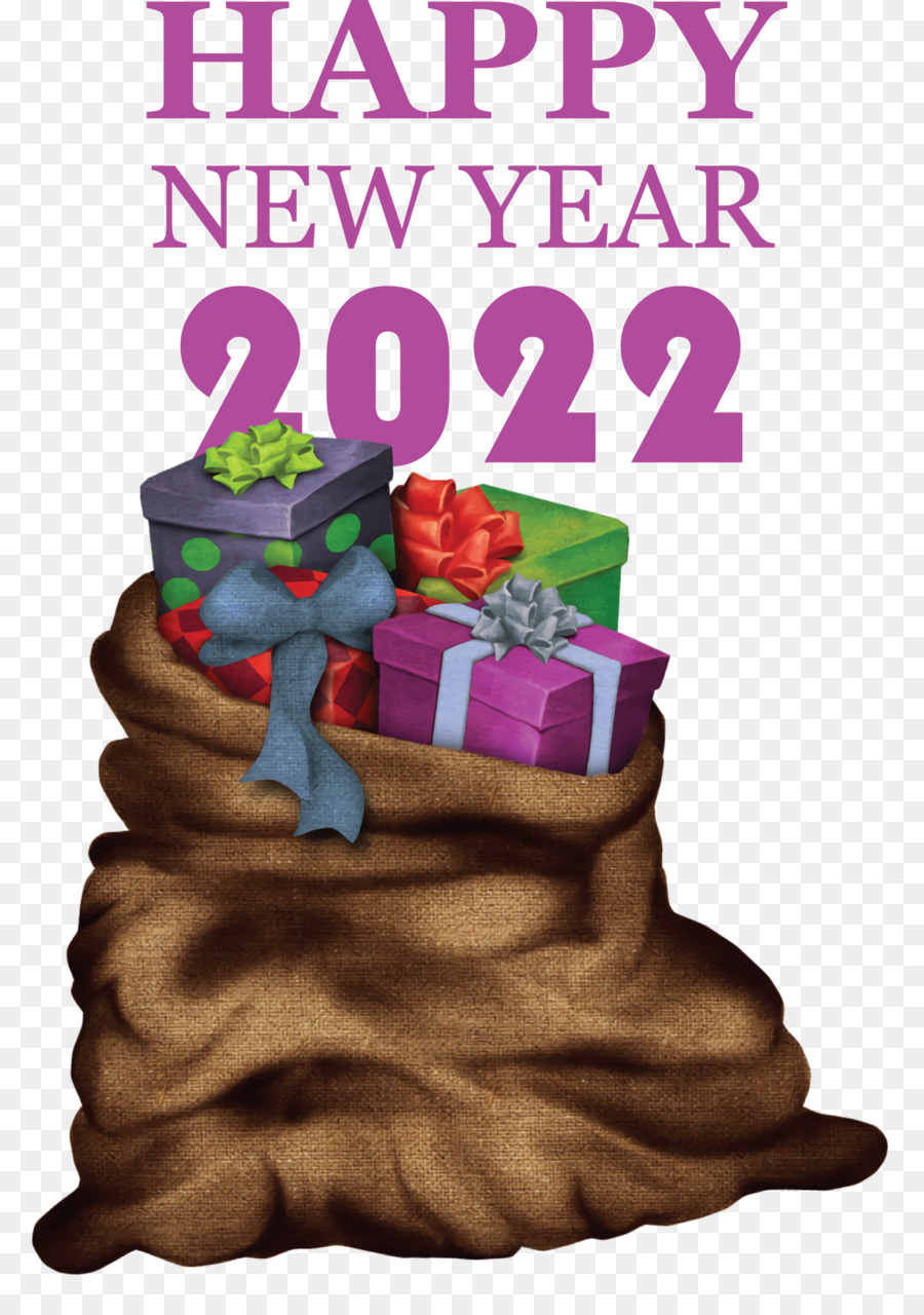 Feliz Ano Novo 2022，Celebração PNG