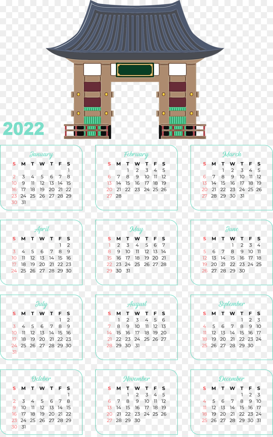 Sistema De Calendário，Ano Calendário PNG