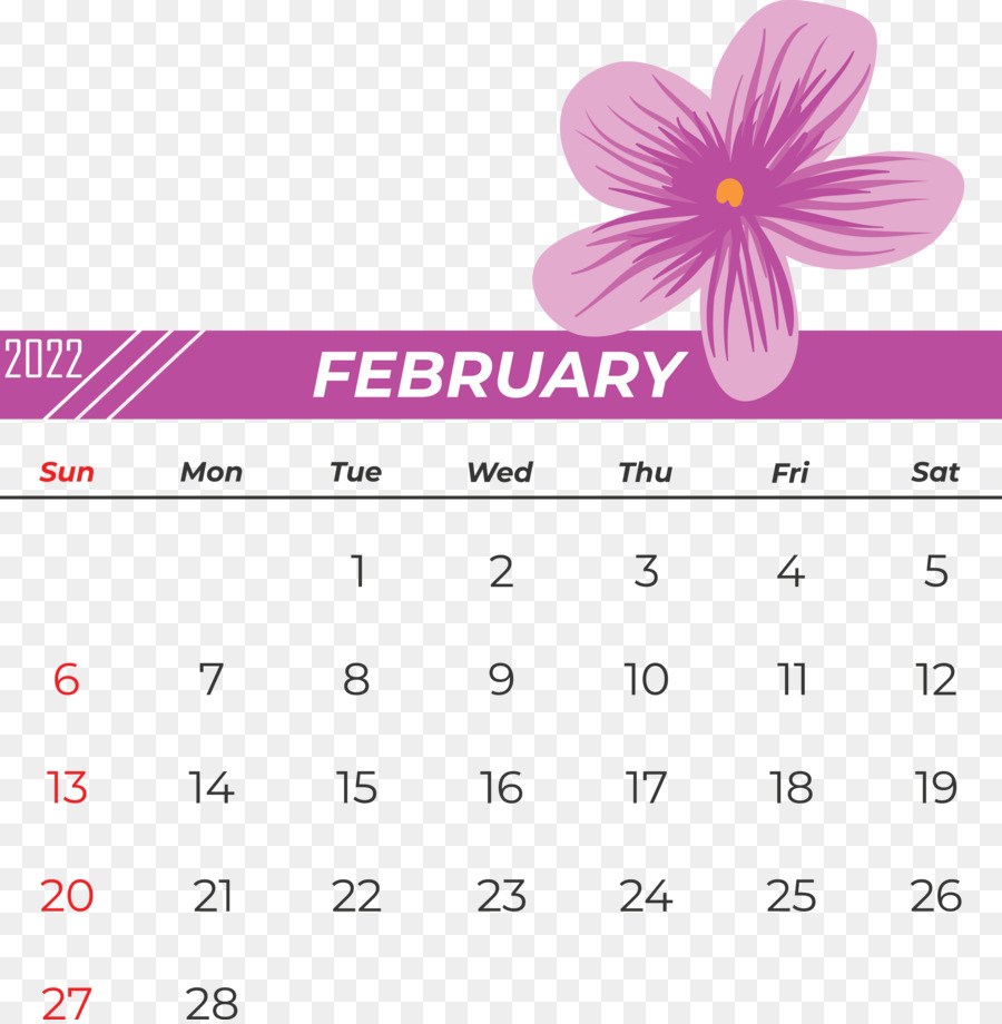 Calendário De Fevereiro，Mês PNG