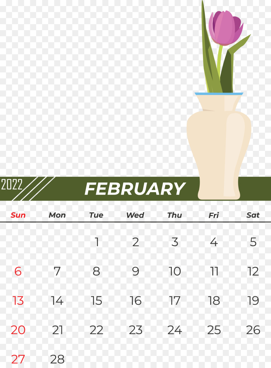 Calendário De Fevereiro，Mês PNG