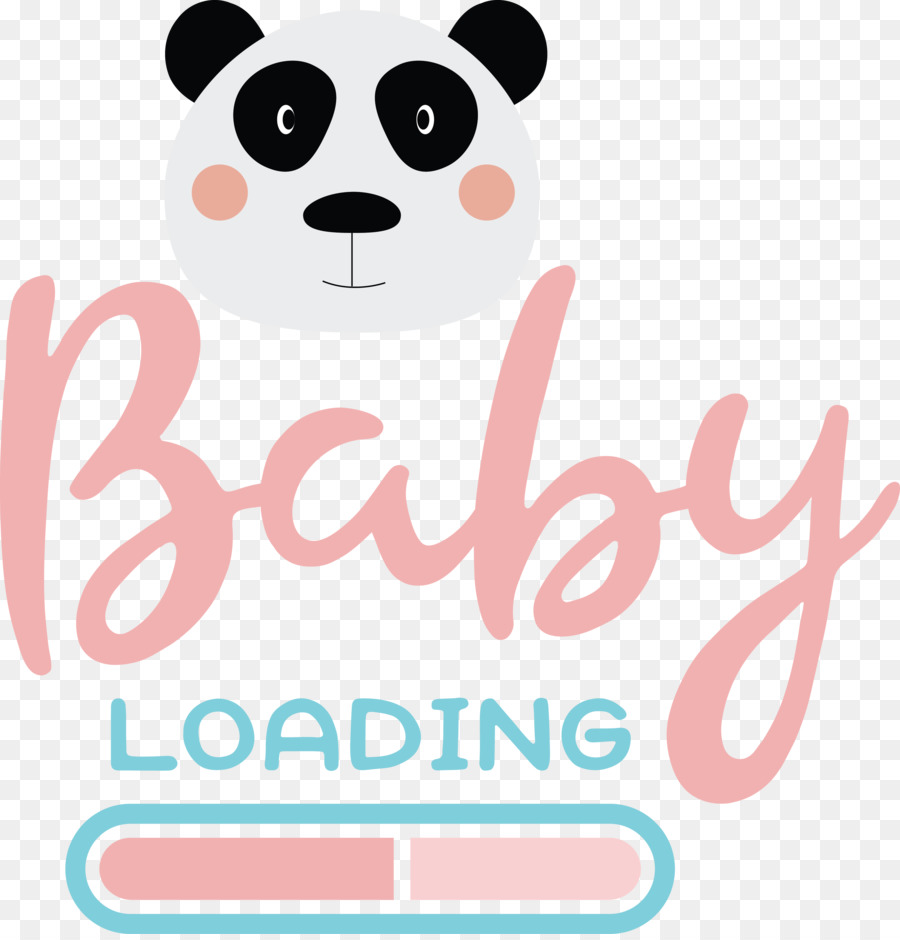 Carregando Bebê，Panda PNG