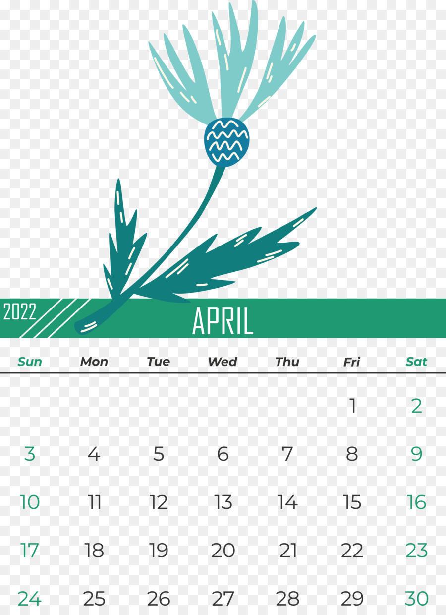 Calendário De Abril，Mês PNG