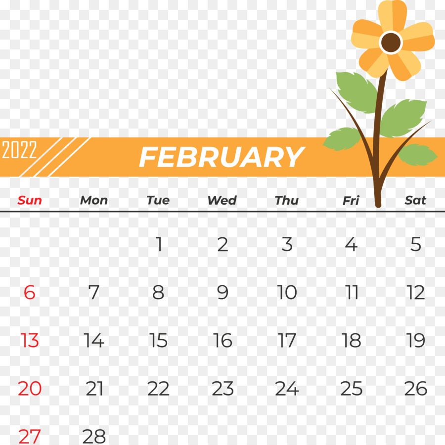 Calendário De Fevereiro，Mês PNG