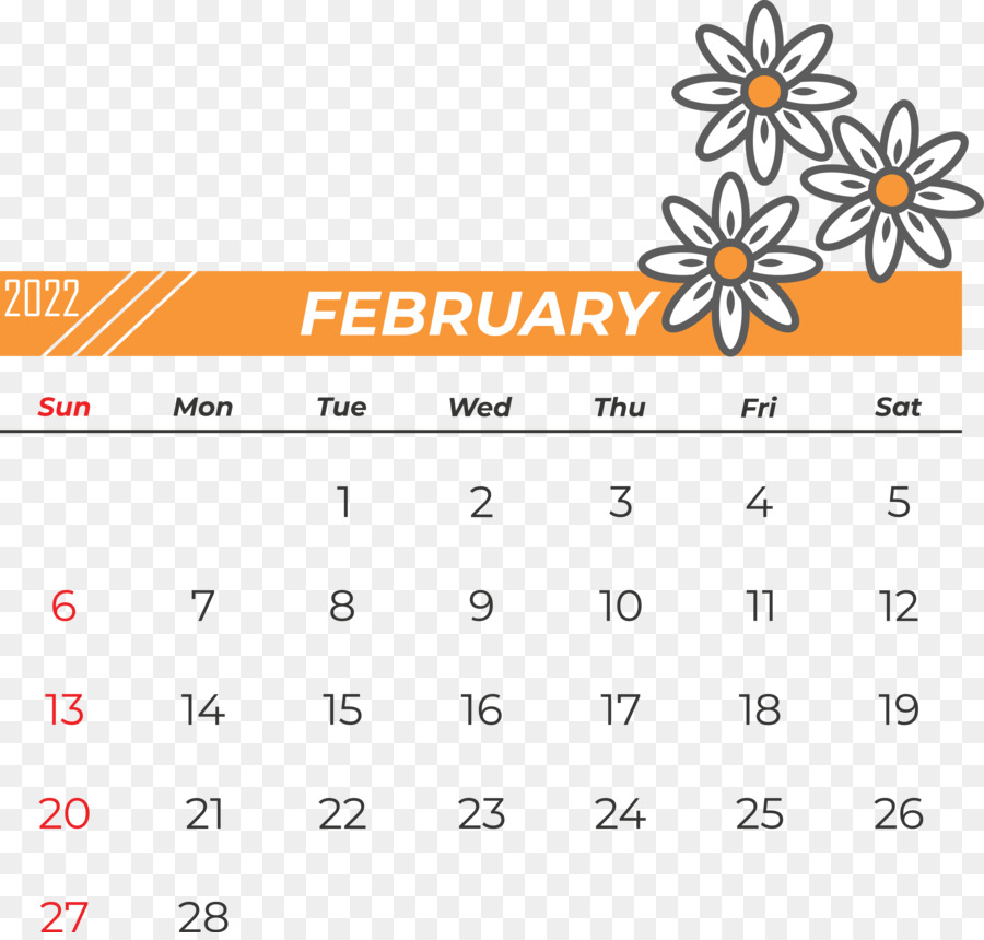 Calendário De Fevereiro，Mês PNG