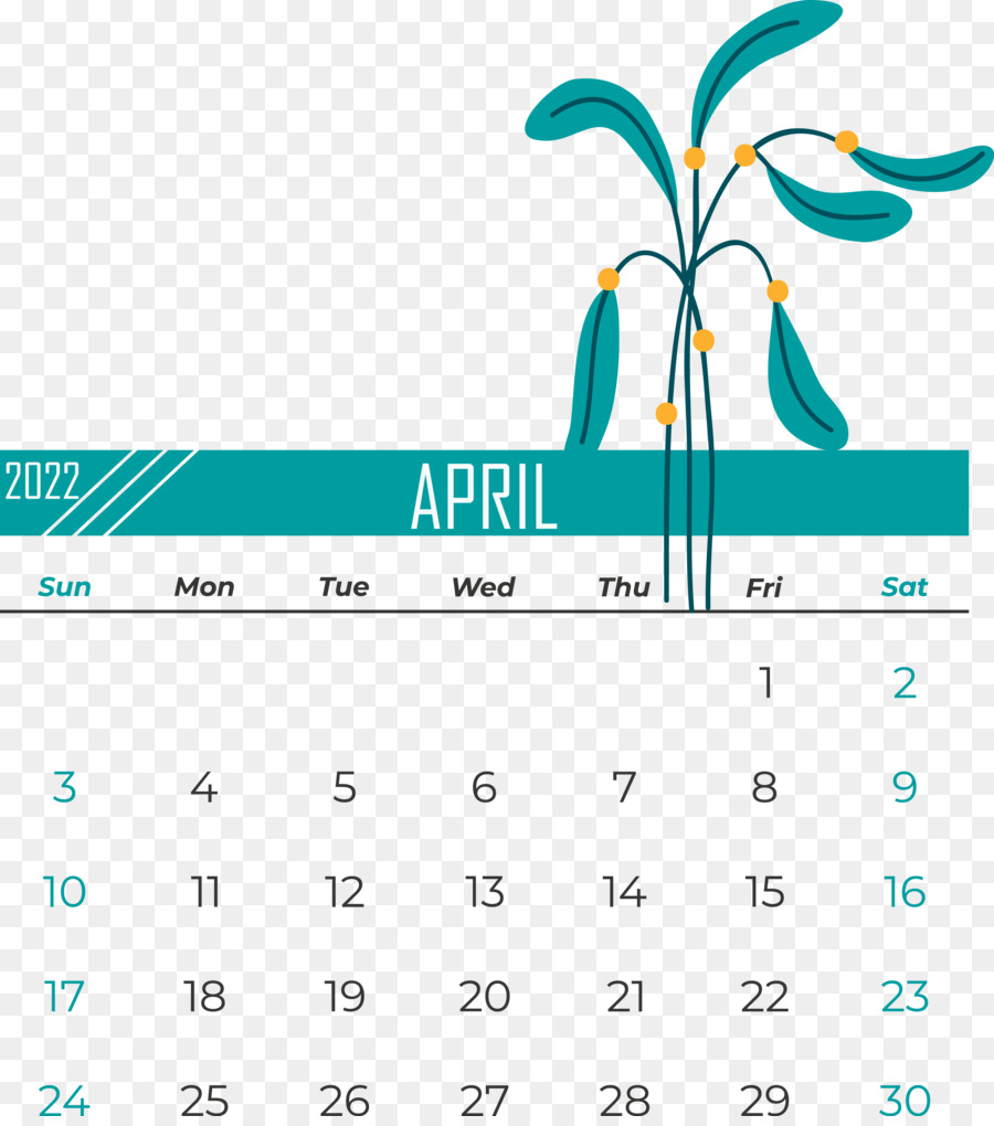 Calendário De Abril，Mês PNG