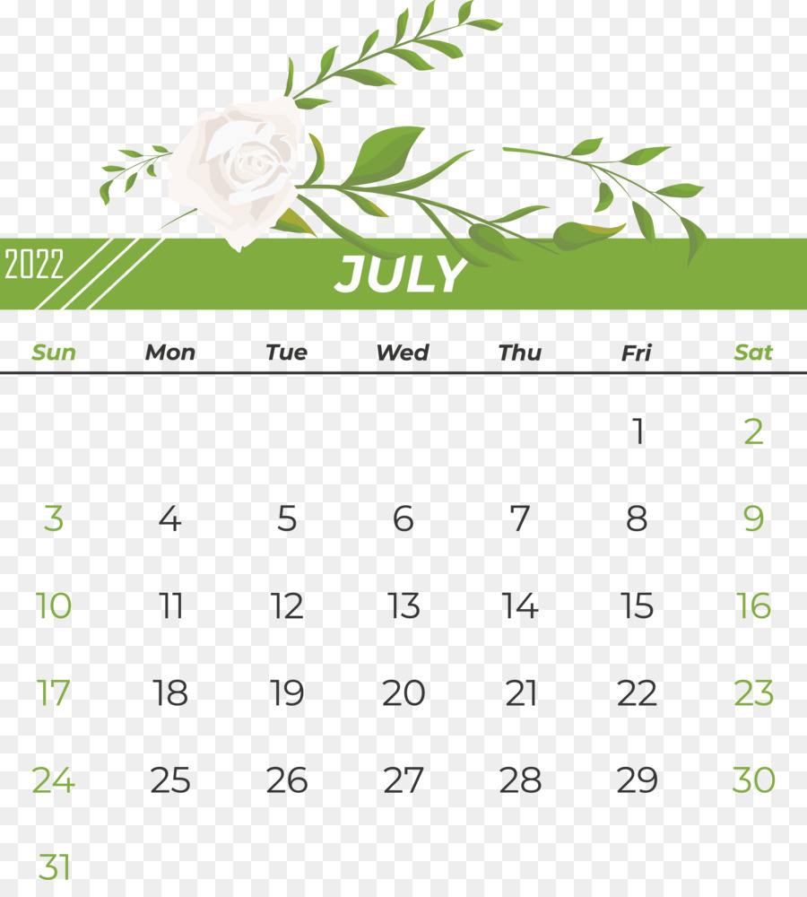 Calendário De Julho，Mês PNG