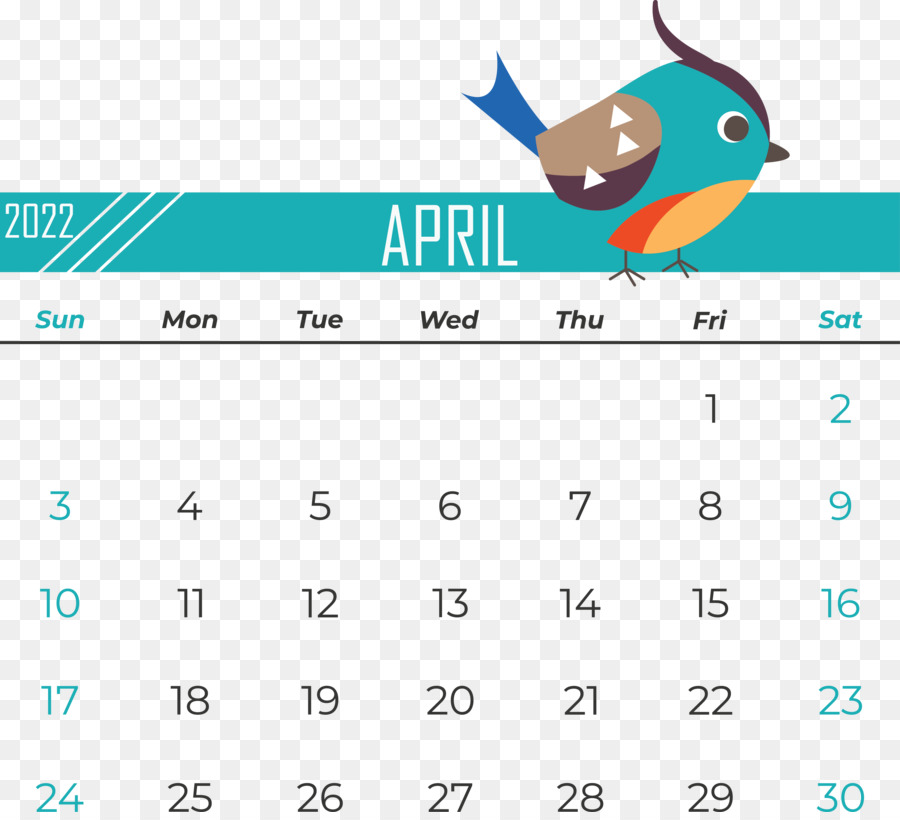 Calendário De Abril，Calendário PNG