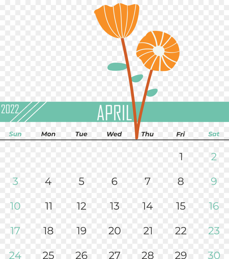 Calendário De Abril，Mês PNG