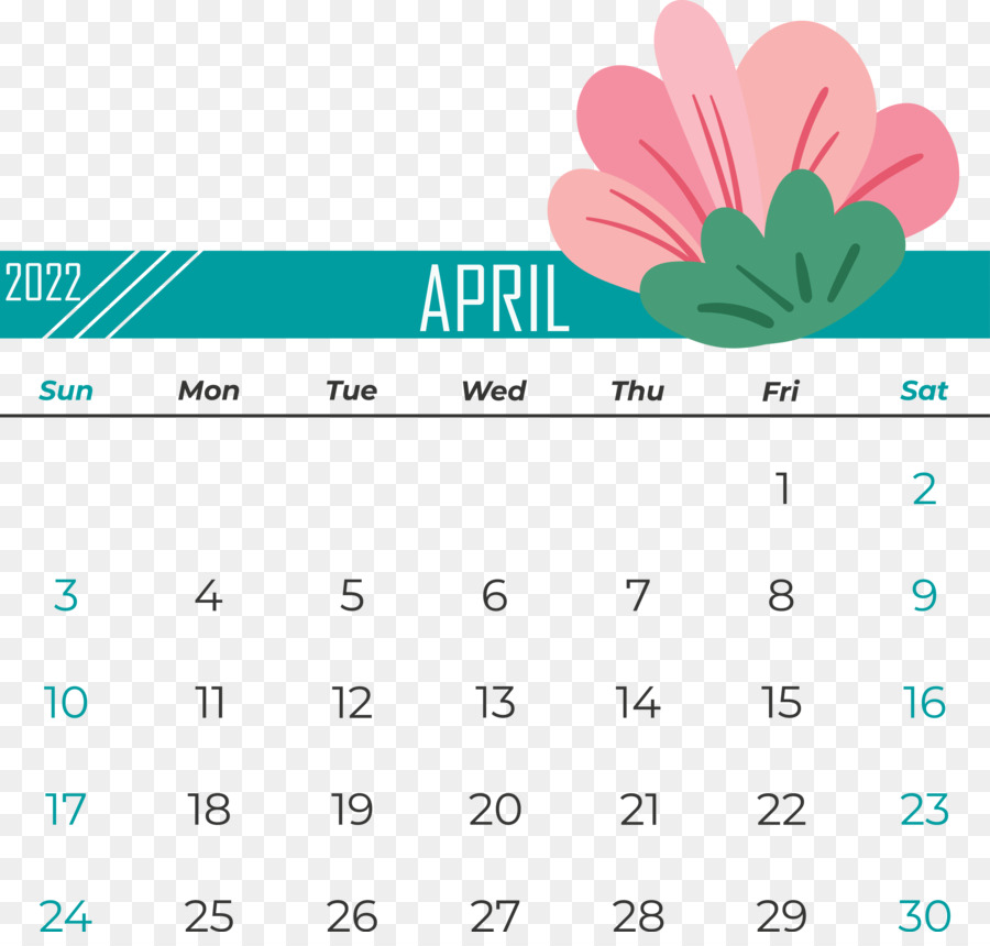 Calendário De Abril，Data PNG