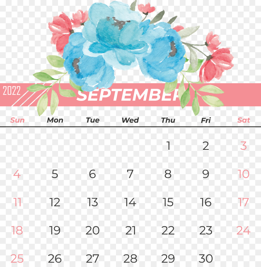 Calendário De Setembro，Mês PNG