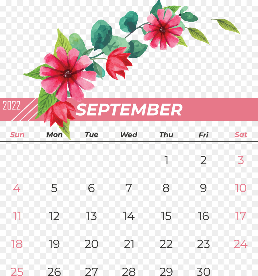 Calendário De Setembro，Mês PNG