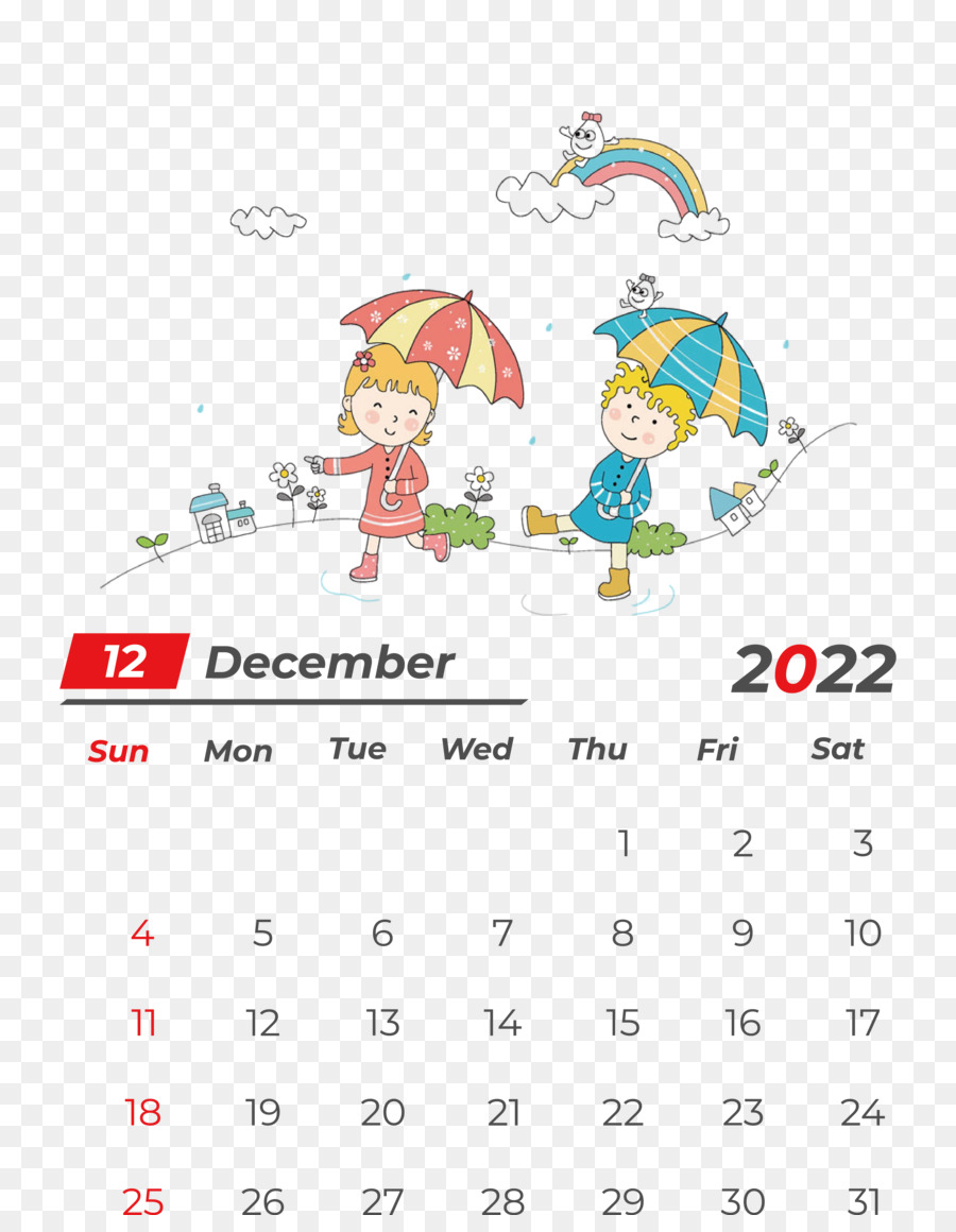 Calendário De Dezembro，Mês PNG