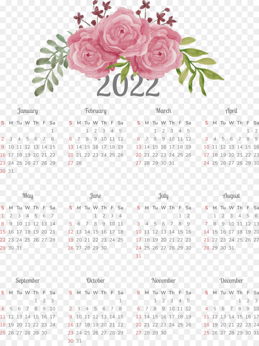 Calendário 2022，Datas PNG