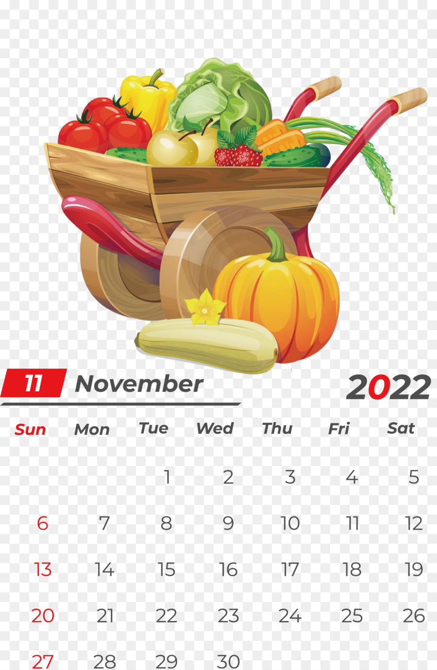 Calendário De Novembro，Novembro PNG