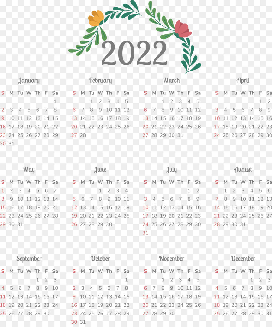 Calendário 2024，Datas PNG