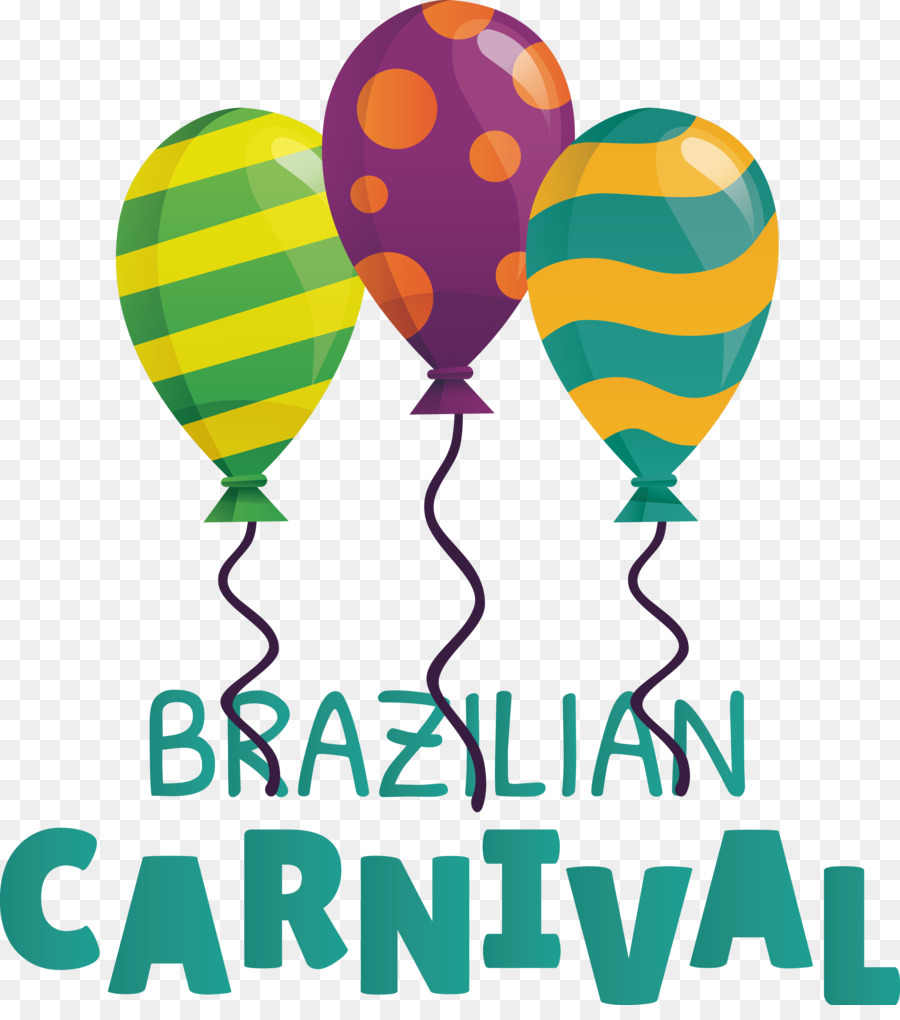 O Carnaval Brasileiro，Balão PNG