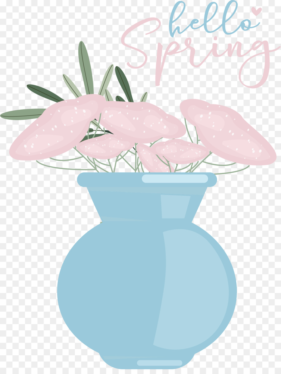 Flor，Vaso PNG