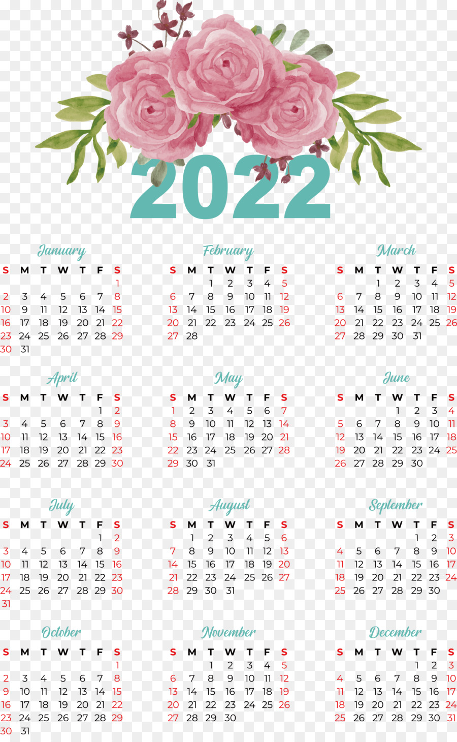 Calendário 2024，Datas PNG