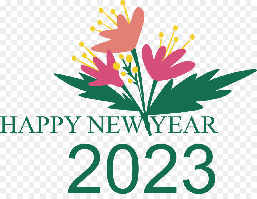 Feliz Ano Novo 2023，Celebração PNG