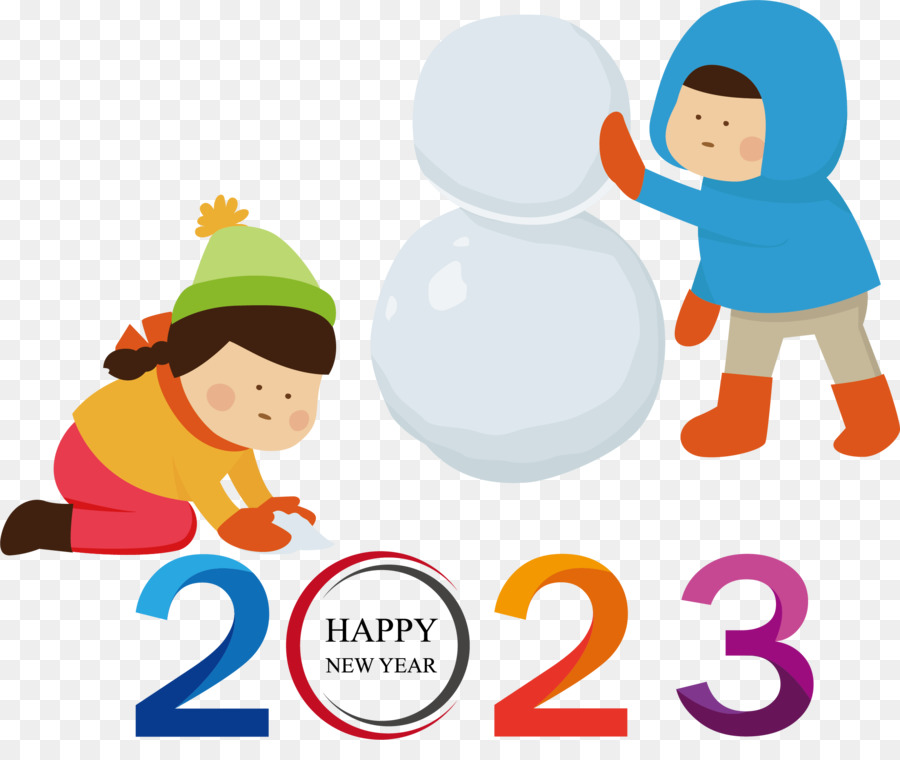 Feliz Ano Novo，Boneco De Neve PNG