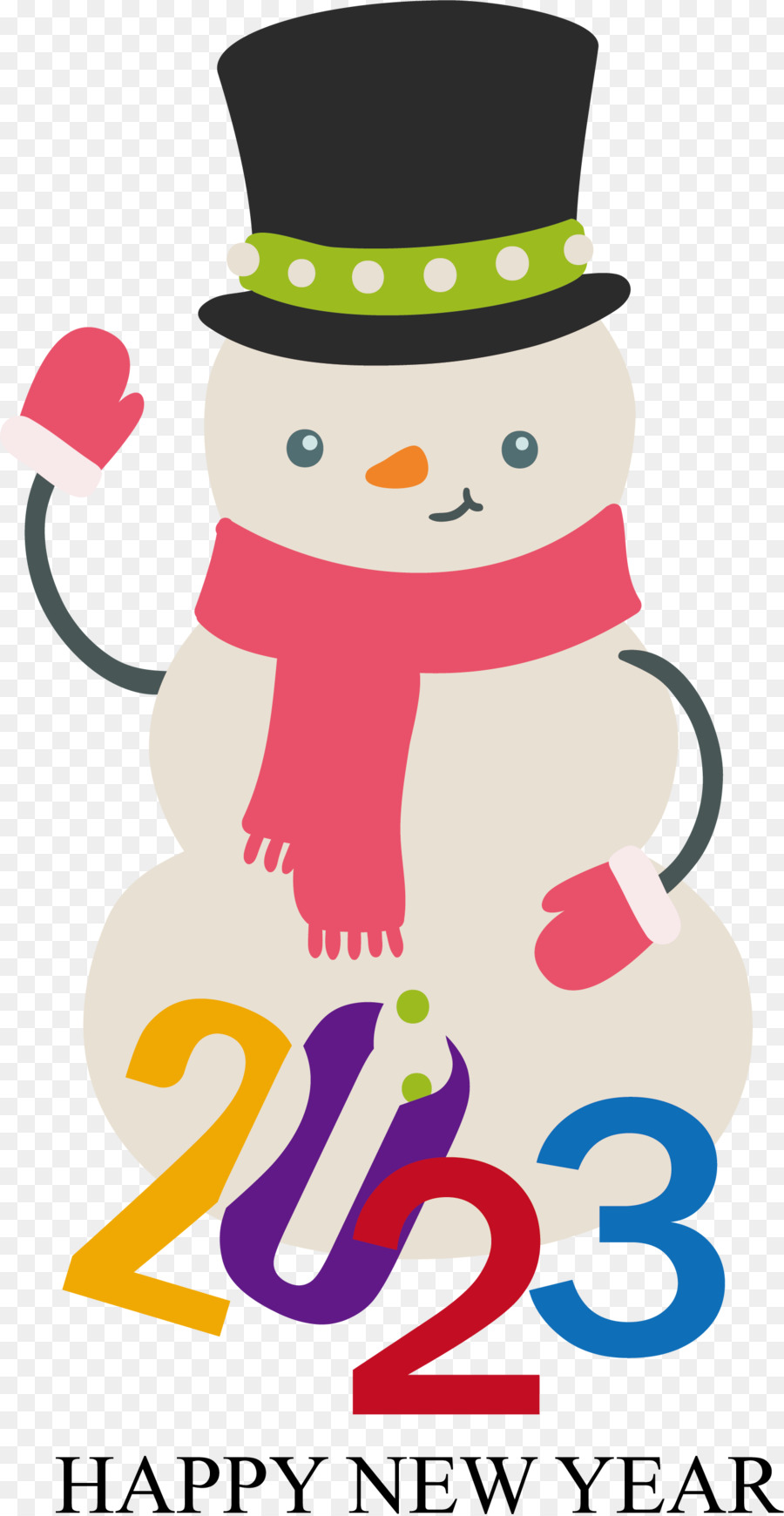 Boneco De Neve，Ano Novo PNG