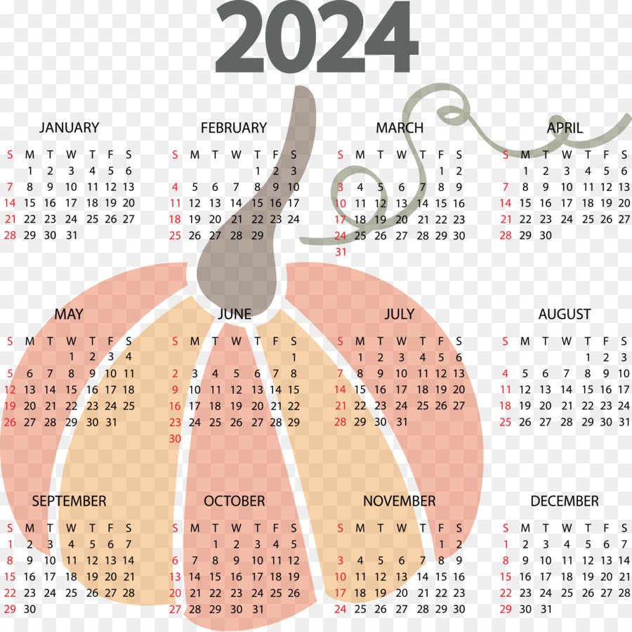 Calendário，2023 Ano Novo PNG