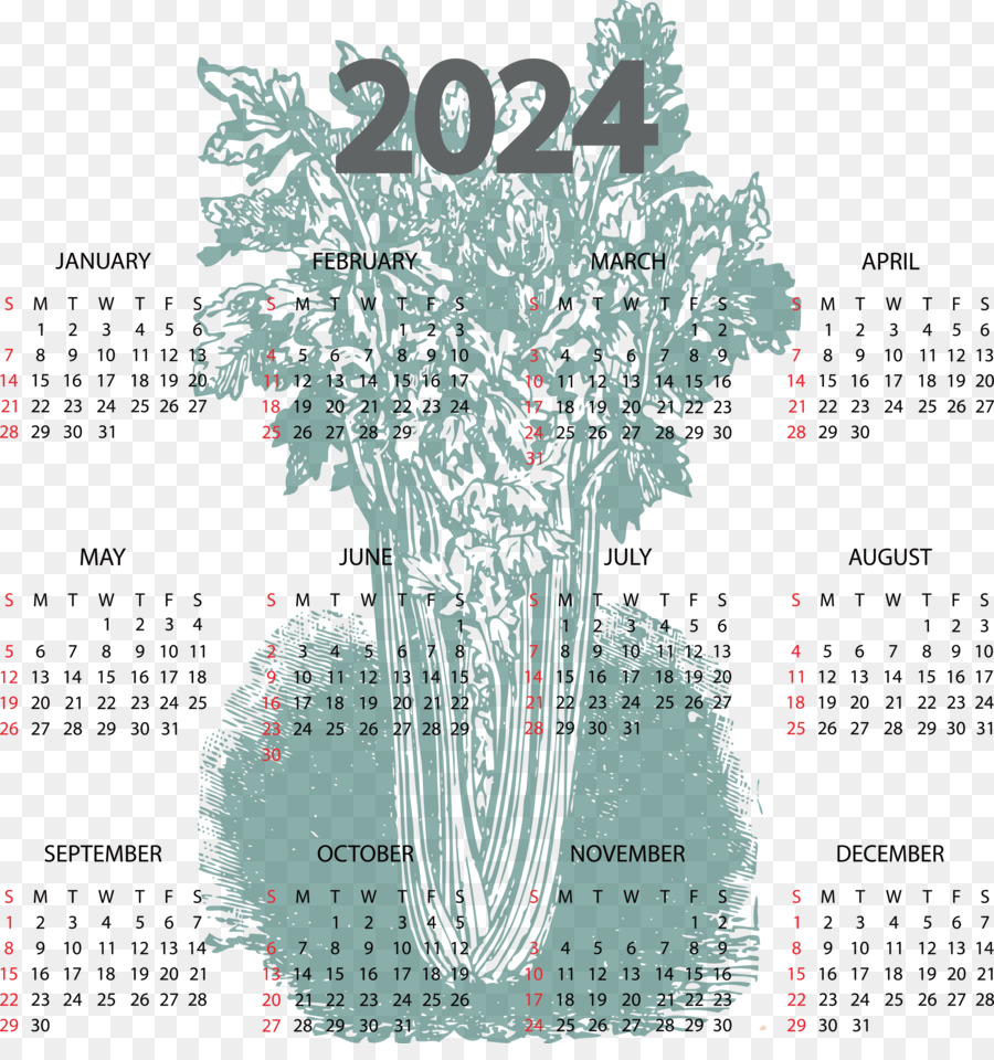 Calendário，árvore PNG