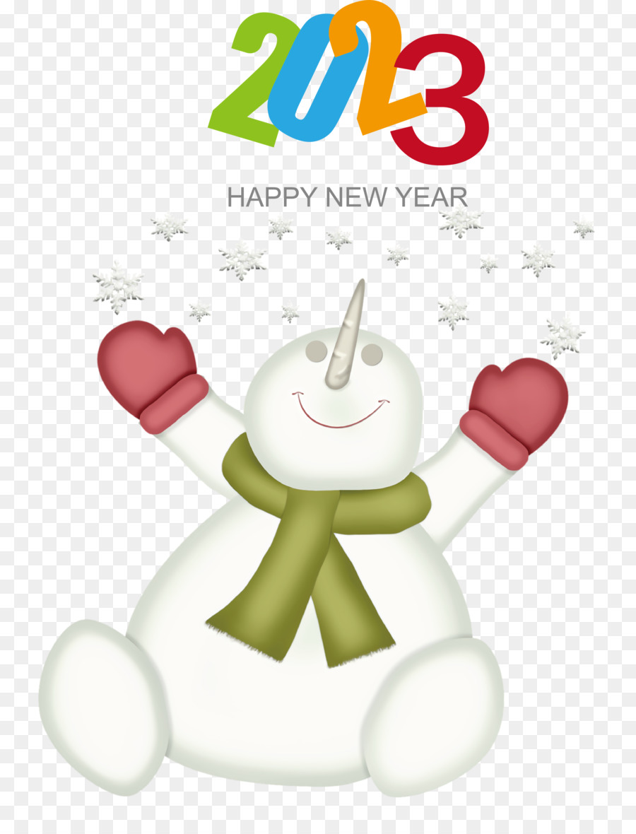 Boneco De Neve，Ano Novo PNG