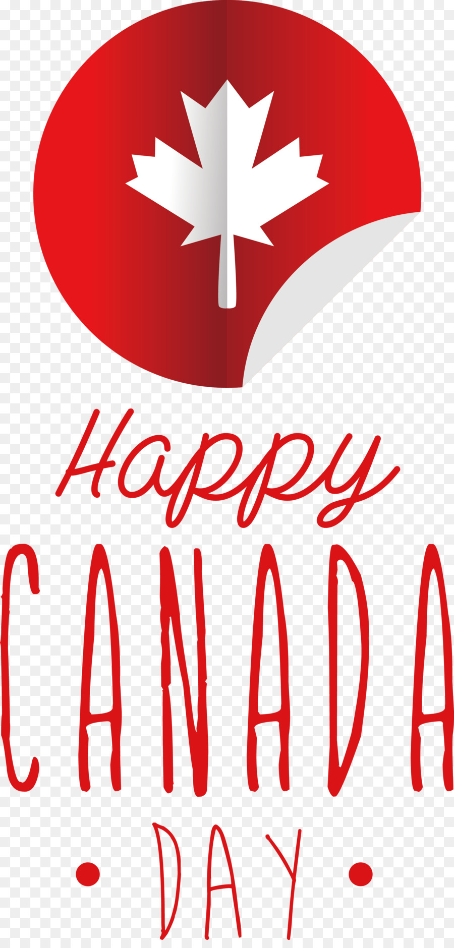 Feliz Dia Do Canadá Banner，Celebração PNG