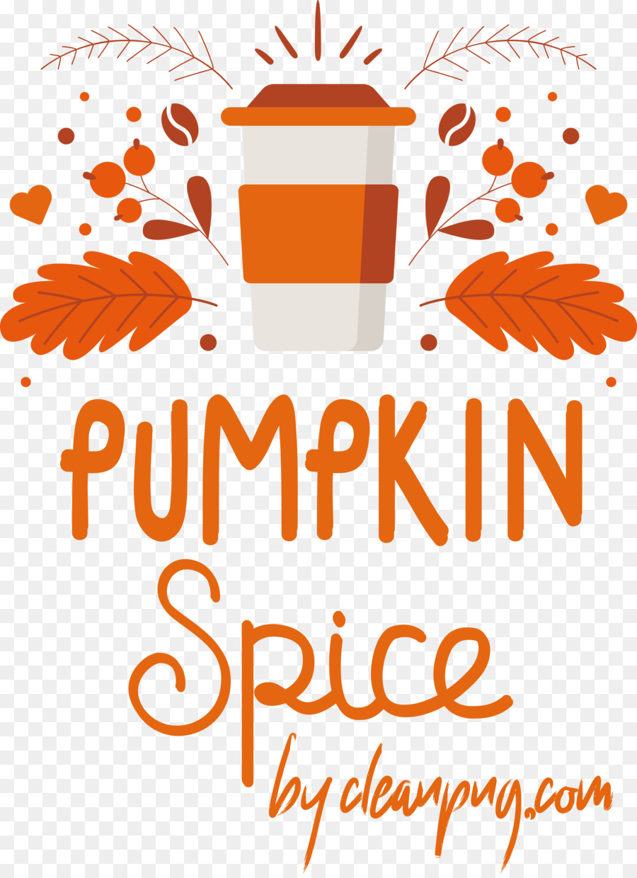 Abóbora，Pumpkin Spice Latte PNG