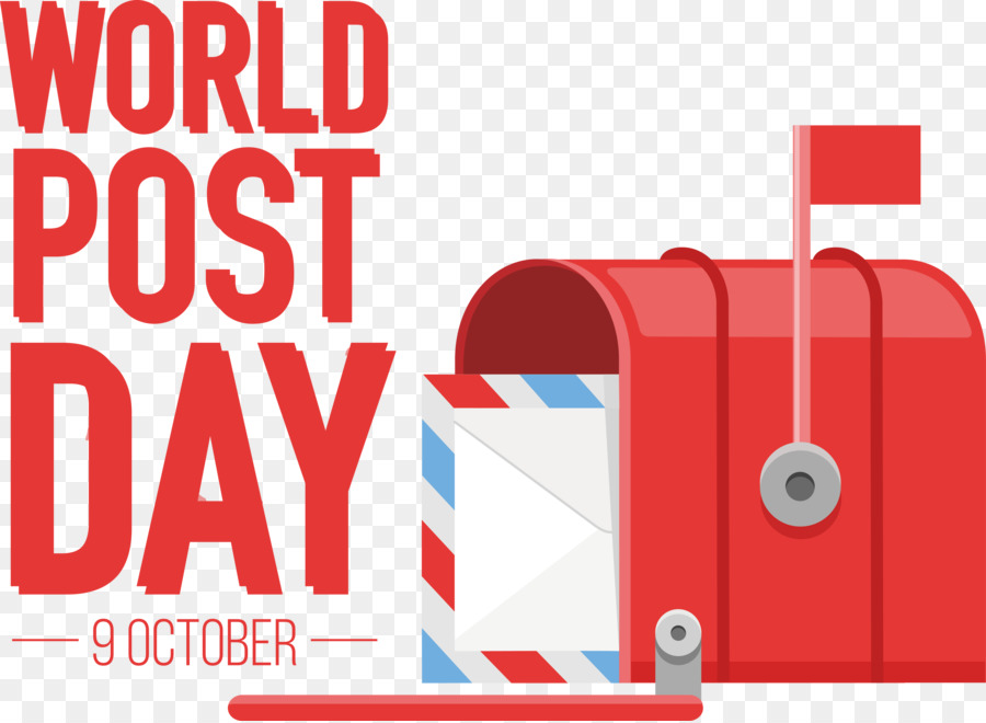Dia Mundial Dos Correios，Poster Do Dia Do Post World PNG