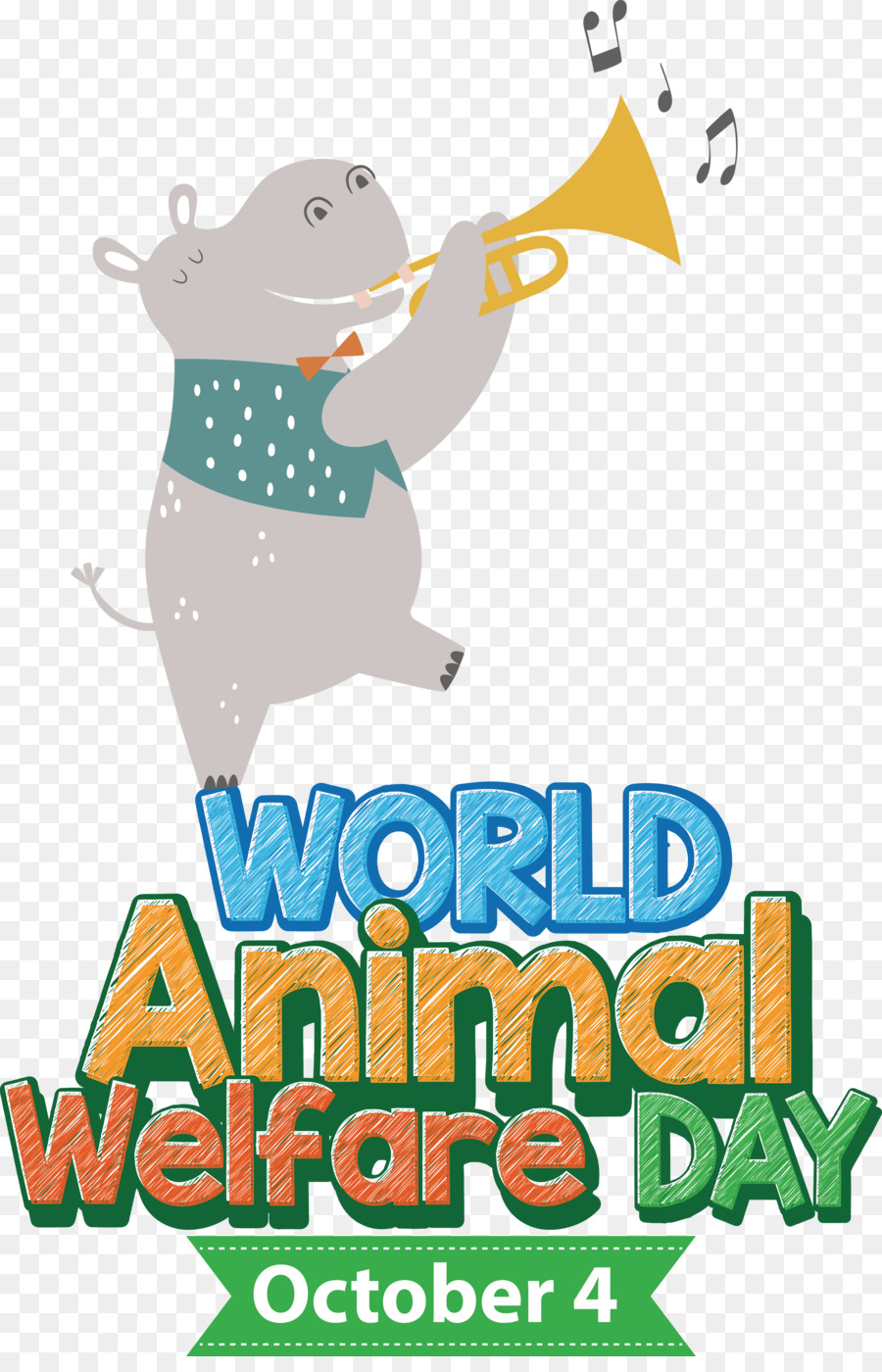 Dia Mundial Do Bem Estar Animal，Dia Mundial Dos Animais PNG