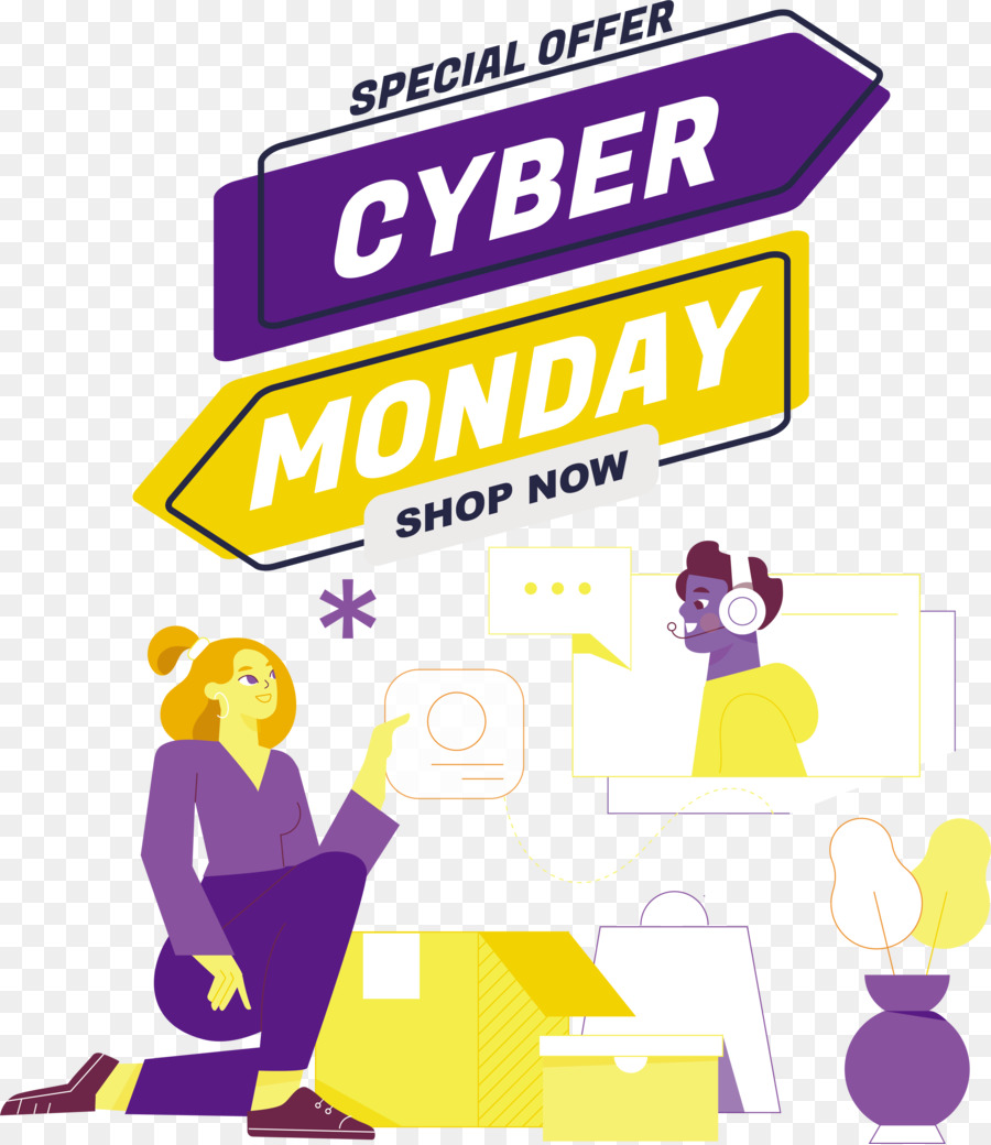 Cyber Segunda Feira，Compre Agora PNG