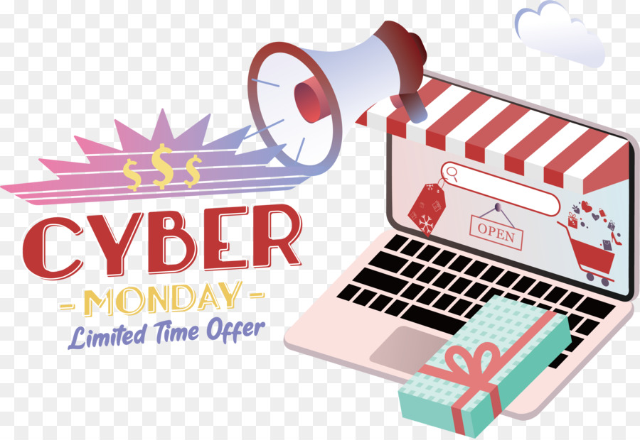 Cyber Segunda Feira，Oferta Por Tempo Limitado PNG