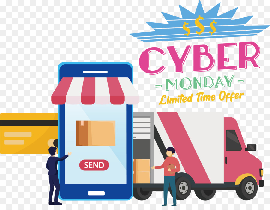 Cyber Segunda Feira，Oferta Por Tempo Limitado PNG