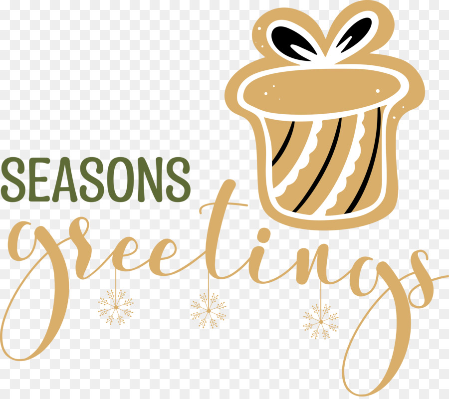 Seasons Greetings，Gingerbread PNG