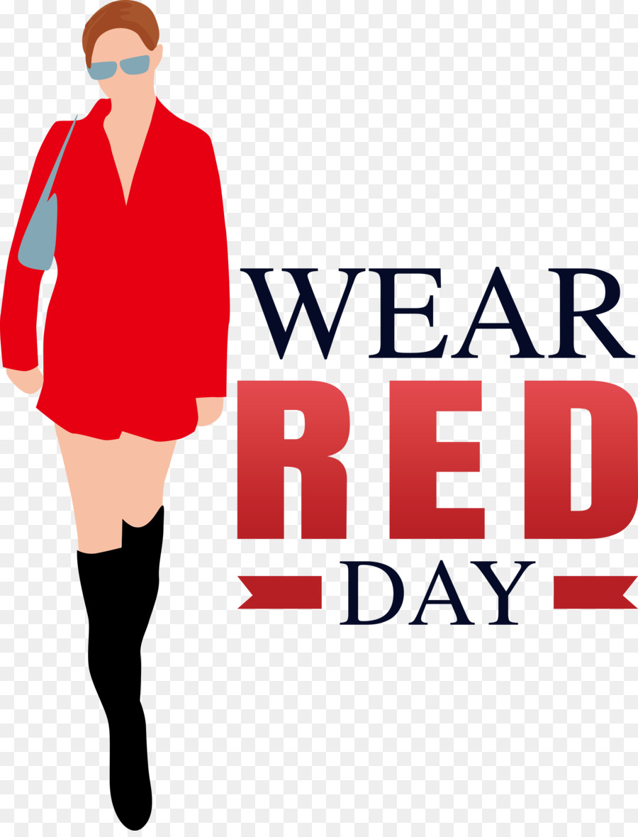 National Wear Red Day， PNG