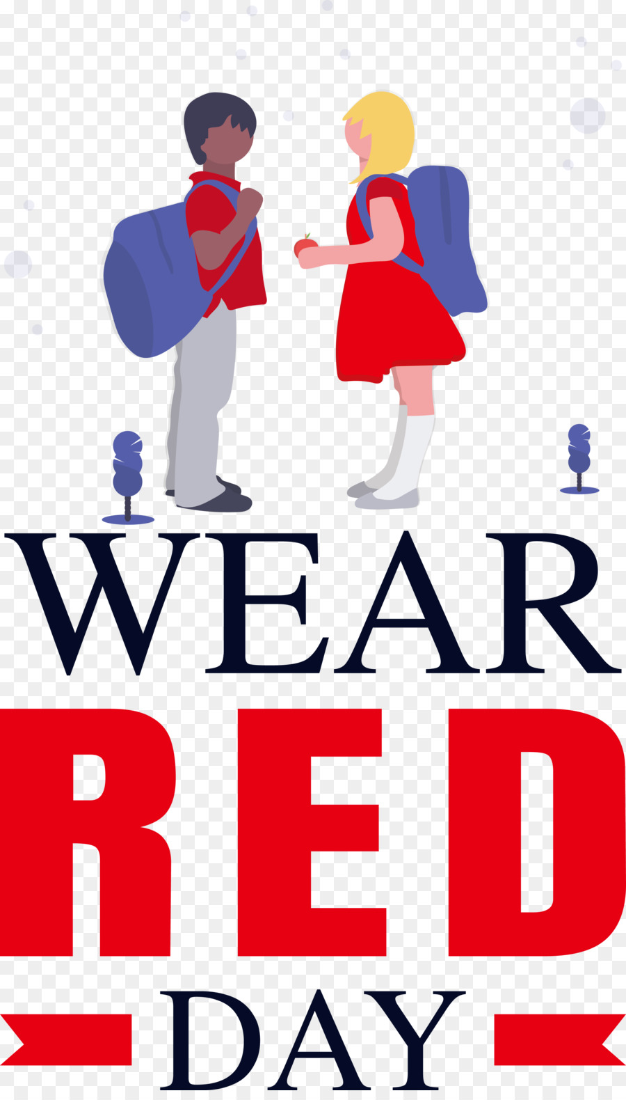 National Wear Red Day， PNG