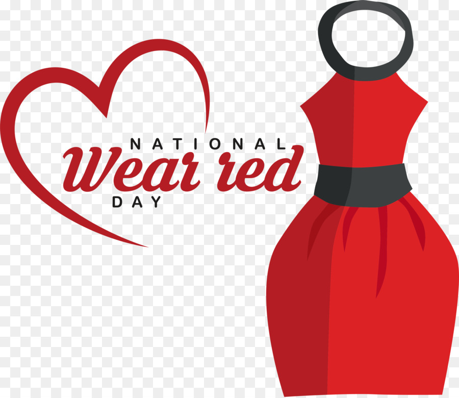 National Wear Red Day，Use Dia Vermelho PNG