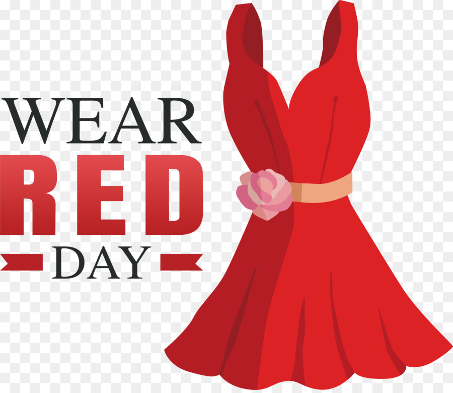 National Wear Red Day， PNG