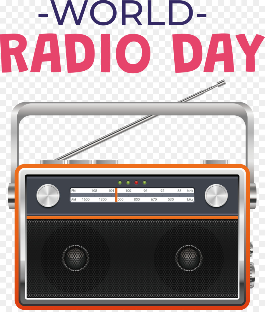 Dia Mundial Da Rádio， PNG