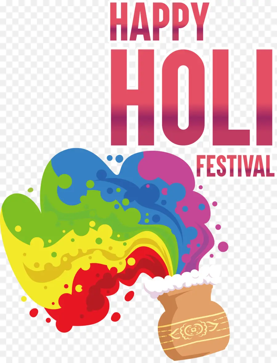 Festival Holi，Feliz Holi PNG