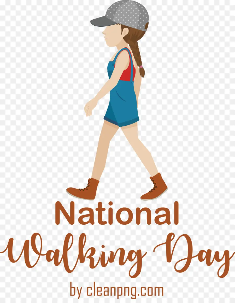 Dia Nacional Da Caminhada，Andando De Dia PNG