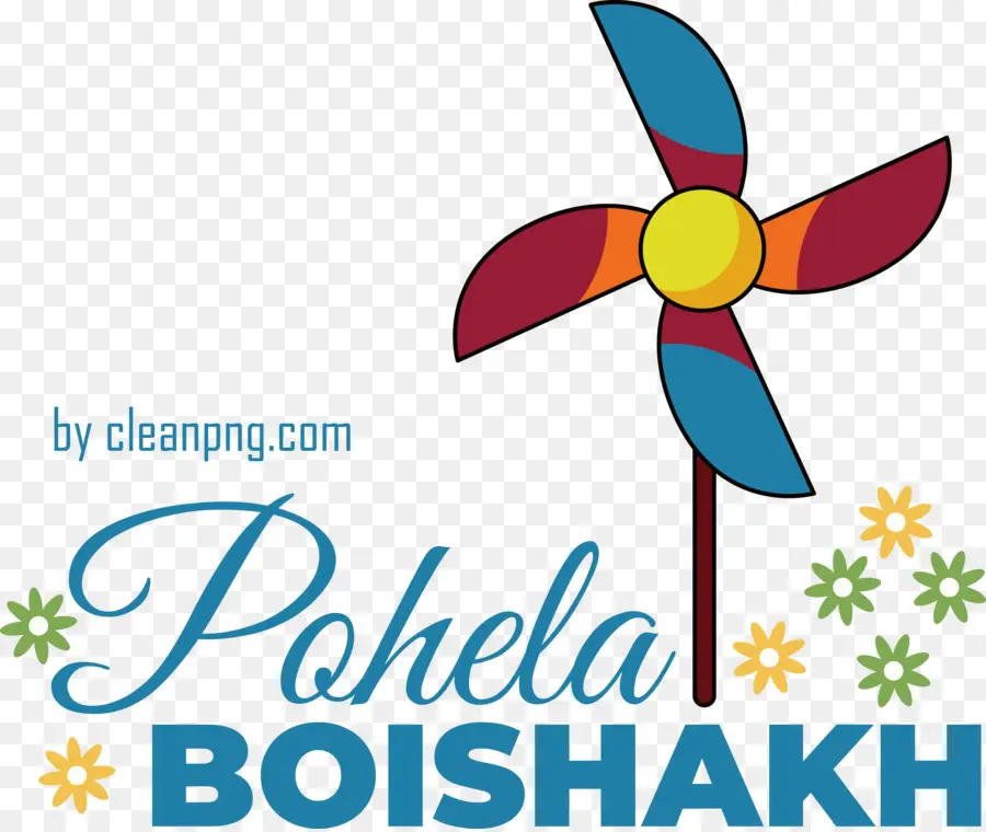 Pohela Boishakh，Cata Vento Colorido PNG