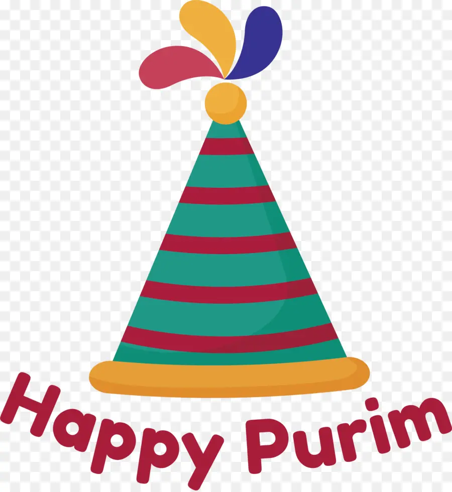 Feliz Dia Purim，Chapéu Feliz Purim PNG