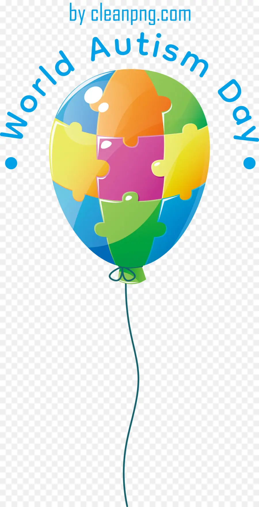 Dia De Conscientização Do Autismo，Balão Do Dia Do Autismo PNG