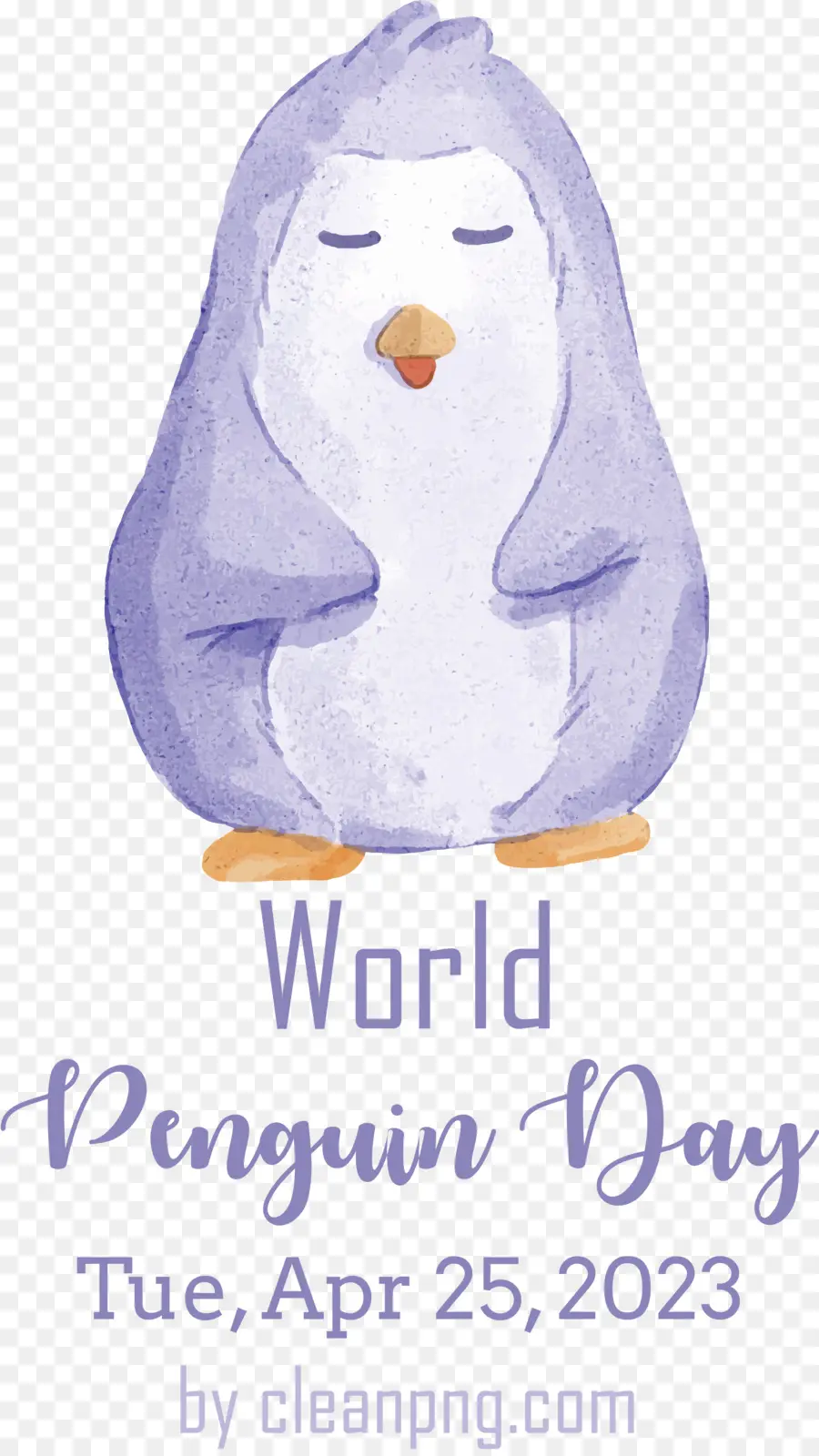 Dia Mundial Do Pinguim，Dia Do Pinguim PNG